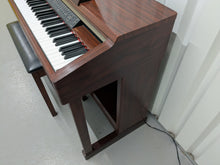Load image into Gallery viewer, Yamaha Clavinova CLP-150 digital piano and stool in mahogany stock #25057