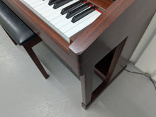 Load image into Gallery viewer, Yamaha Clavinova CLP-150 digital piano and stool in mahogany stock #25057