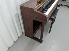 Load image into Gallery viewer, Yamaha Clavinova CLP-150 digital piano and stool in mahogany stock #25057