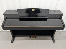 Load image into Gallery viewer, Yamaha Clavinova CLP-330PE glossy black polished ebony Piano stock #25070
