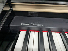 Load image into Gallery viewer, Yamaha Clavinova CLP-330PE glossy black polished ebony Piano stock #25070