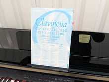 Load image into Gallery viewer, Yamaha Clavinova CLP-330PE glossy black polished ebony Piano stock #25070