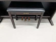 Load image into Gallery viewer, Yamaha Clavinova CLP-120 Digital Piano and stool in dark rosewood stock #25075