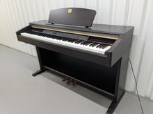 Load image into Gallery viewer, Yamaha Clavinova CLP-120 Digital Piano and stool in dark rosewood stock #25075