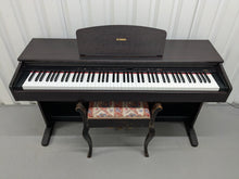 Load image into Gallery viewer, Yamaha Arius YDP-121 Digital Piano and stool in dark rosewood stock nr 25082