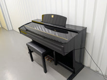 Load image into Gallery viewer, Yamaha Clavinova CVP-403 Polished black ebony Digital Piano arranger stock #25079