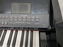 Load image into Gallery viewer, Yamaha Clavinova CVP-403 Polished black ebony Digital Piano arranger stock #25079