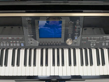 Load image into Gallery viewer, Yamaha Clavinova CVP-403 Polished black ebony Digital Piano arranger stock #25079