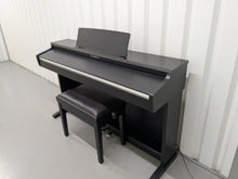 Load image into Gallery viewer, Kawai KDP110 digital piano and stool in satin black finish stock number 25078