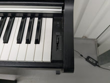 Load image into Gallery viewer, Kawai KDP110 digital piano and stool in satin black finish stock number 25078
