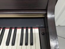 Load image into Gallery viewer, Yamaha Clavinova CLP-340 Digital Piano and stool in dark rosewood stock # 25081