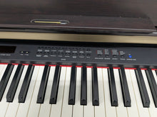 Load image into Gallery viewer, Yamaha Clavinova CLP-340 Digital Piano and stool in dark rosewood stock # 25081