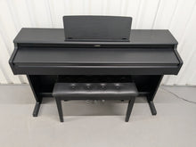 Load image into Gallery viewer, Yamaha Arius YDP-164 Digital Piano satin black, clavinova keyboard stock # 25084