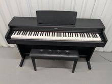 Load image into Gallery viewer, Yamaha Arius YDP-164 Digital Piano satin black, clavinova keyboard stock # 25084