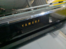 Load image into Gallery viewer, Yamaha Clavinova CLP-465GP in polished glossy black + stool. stock number 25083