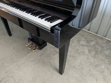 Load image into Gallery viewer, Yamaha Clavinova CLP-465GP in polished glossy black + stool. stock number 25083