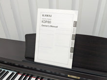 Load image into Gallery viewer, Kawai KDP80 digital piano in dark rosewood finish stock number 25086