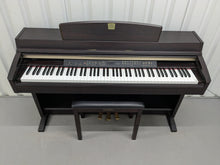 Load image into Gallery viewer, Yamaha Clavinova CLP-240 Digital Piano and stool in dark rosewood stock nr 25088