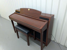 Load image into Gallery viewer, YAMAHA CLAVINOVA CLP-270 DIGITAL PIANO AND STOOL IN MAHOGANY FINISH stock #25090