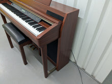 Load image into Gallery viewer, YAMAHA CLAVINOVA CLP-270 DIGITAL PIANO AND STOOL IN MAHOGANY FINISH stock #25090