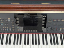 Load image into Gallery viewer, Yamaha Clavinova CVP-305 Digital Piano arranger + stool in mahogany stock #25093
