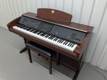 Load image into Gallery viewer, Yamaha Clavinova CVP-305 Digital Piano arranger + stool in mahogany stock #25093