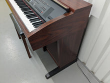 Load image into Gallery viewer, Yamaha Clavinova CVP-305 Digital Piano arranger + stool in mahogany stock #25093