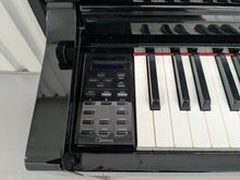 Load image into Gallery viewer, Yamaha Clavinova CLP-535 CLP-535PE Digital Piano in gloss black stock # 25101
