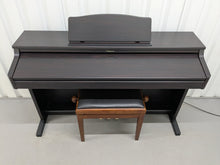 Load image into Gallery viewer, Roland HP-2e digital piano and stool in dark rosewood finish stock number 25097