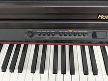 Load image into Gallery viewer, Roland HP-2e digital piano and stool in dark rosewood finish stock number 25097