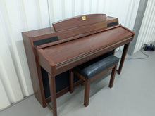 Load image into Gallery viewer, YAMAHA CLAVINOVA CLP-270 DIGITAL PIANO AND STOOL IN MAHOGANY FINISH stock #25096