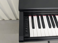 Load image into Gallery viewer, Yamaha Arius YDP-145 digital piano and stool in satin black finish stock nr 25100