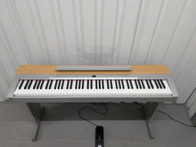 Load image into Gallery viewer, Yamaha P-140 88 Key Weighted Keys Portable piano + stand + pedal stock # 25106