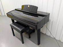 Load image into Gallery viewer, YAMAHA CLAVINOVA CVP-309PE DIGITAL PIANO + STOOL IN GLOSSY BLACK stock 25112