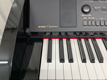 Load image into Gallery viewer, YAMAHA CLAVINOVA CVP-309PE DIGITAL PIANO + STOOL IN GLOSSY BLACK stock 25112