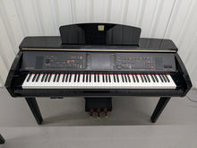 Load image into Gallery viewer, YAMAHA CLAVINOVA CVP-309PE DIGITAL PIANO + STOOL IN GLOSSY BLACK stock 25112