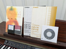 Load image into Gallery viewer, Yamaha Clavinova CLP-170 Digital Piano in mahogany colour stock #25108