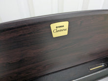 Load image into Gallery viewer, Yamaha Clavinova CLP-150 digital piano and stool in dark rosewood stock #25116