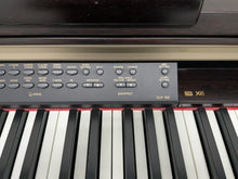 Load image into Gallery viewer, Yamaha Clavinova CLP-150 digital piano and stool in dark rosewood stock #25116