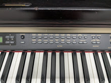 Load image into Gallery viewer, Yamaha Clavinova CLP-150 digital piano and stool in dark rosewood stock #25116