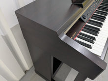 Load image into Gallery viewer, Yamaha Clavinova CLP-150 digital piano and stool in dark rosewood stock #25116