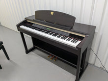 Load image into Gallery viewer, Yamaha Clavinova CLP-150 digital piano and stool in dark rosewood stock #25116