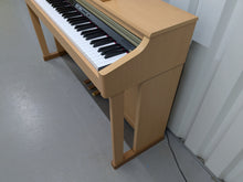 Load image into Gallery viewer, Roland HP203 digital piano and stool in cherry wood finish stock number 25118