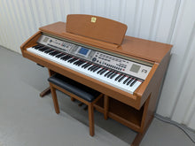 Load image into Gallery viewer, Yamaha Clavinova CVP-301 Digital Piano / arranger and stool cherry wood stock #25104