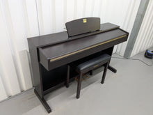Load image into Gallery viewer, Yamaha Clavinova CLP-320 Digital Piano and stool in dark rosewood stock #25125