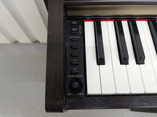 Load image into Gallery viewer, Yamaha Clavinova CLP-320 Digital Piano and stool in dark rosewood stock #25125