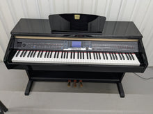 Load image into Gallery viewer, Yamaha Clavinova CVP-501 Digital Piano / arranger in glossy black. stock # 25121