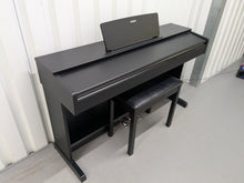 Load image into Gallery viewer, Yamaha Arius YDP-143 Digital Piano and stool in satin black finish stock #25129
