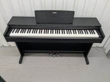 Load image into Gallery viewer, Yamaha Arius YDP-143 Digital Piano and stool in satin black finish stock #25129