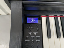 Load image into Gallery viewer, Yamaha Clavinova CLP-735 in satin black finish stock nr 25135